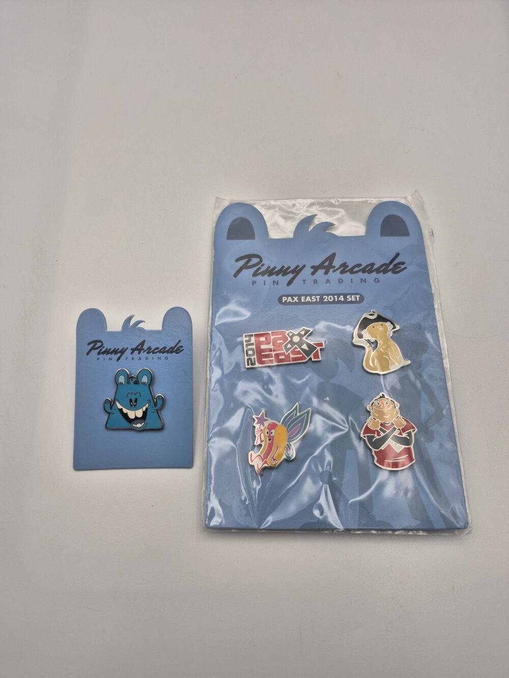 Pinny Arcade Pin Trading PAX East 2014 Core Set + Extra Pin Brand New